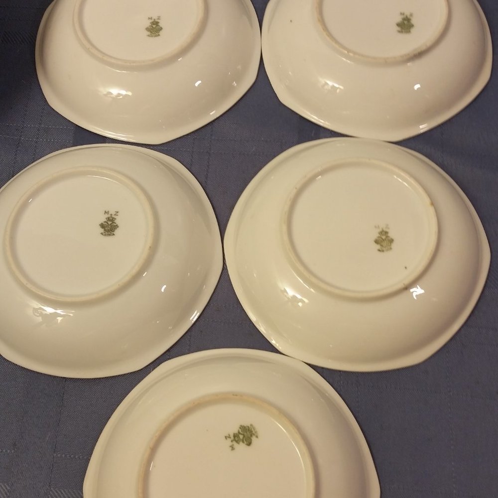M Z Austria Porcelain Berry  Bowls Set - Picture 11 of 11